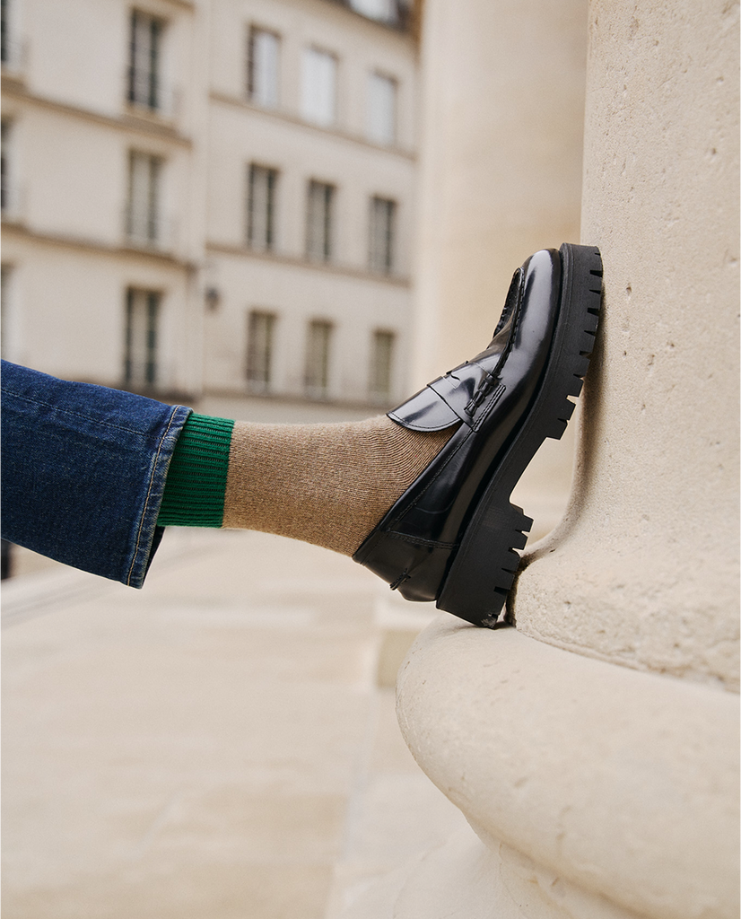 Chaussettes marron