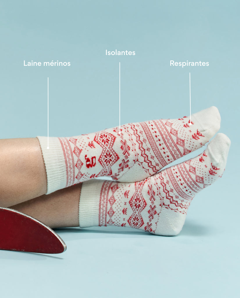 La Capsule Après-ski : 1 Collant Thermique + 1 Paire de Chaussettes