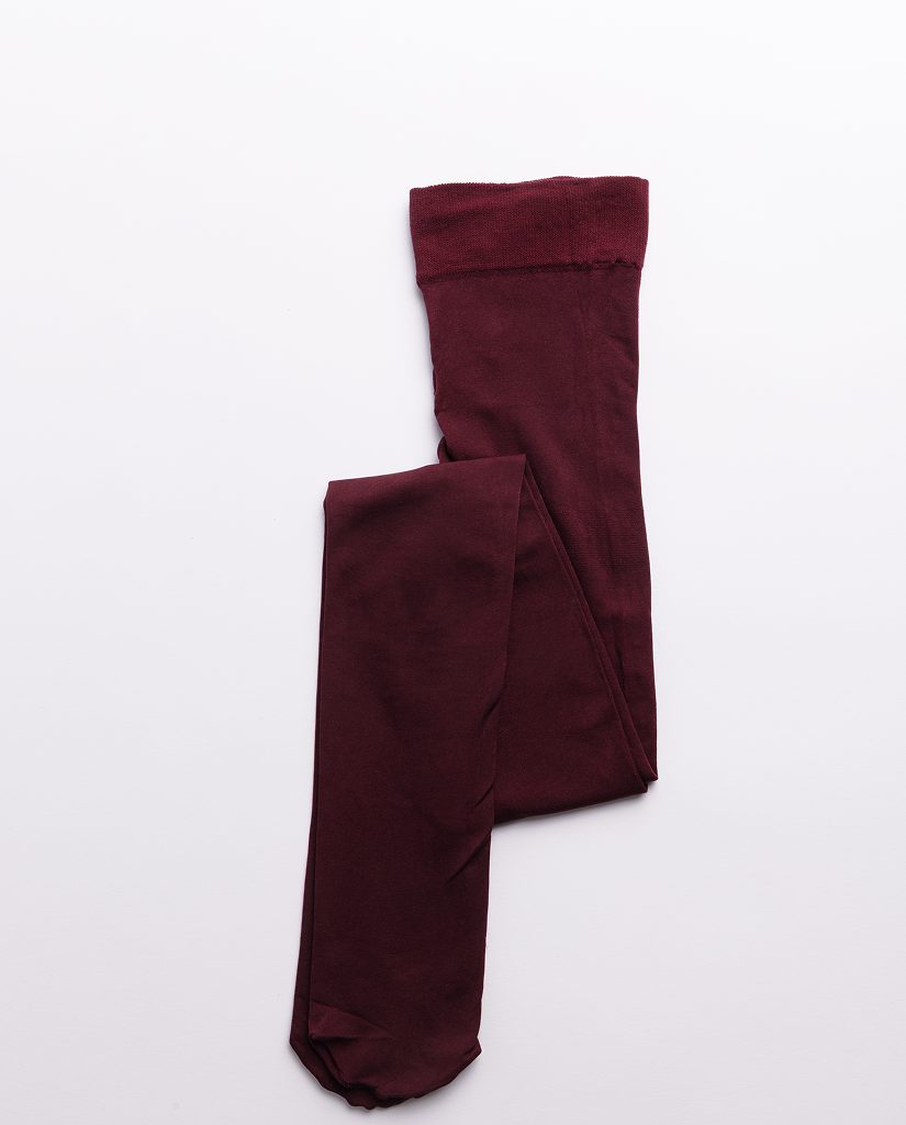 Collant opaque - Teinte bordeaux