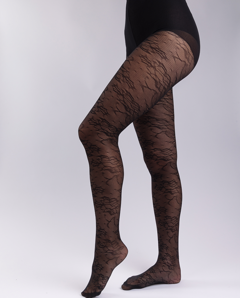 Collant - Motif Floral