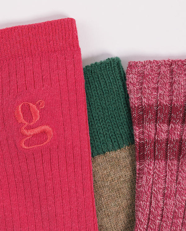 Trio de chaussettes - Collection Hiver