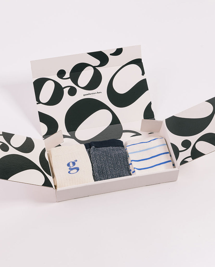 Trio de chaussettes - Collection Printemps