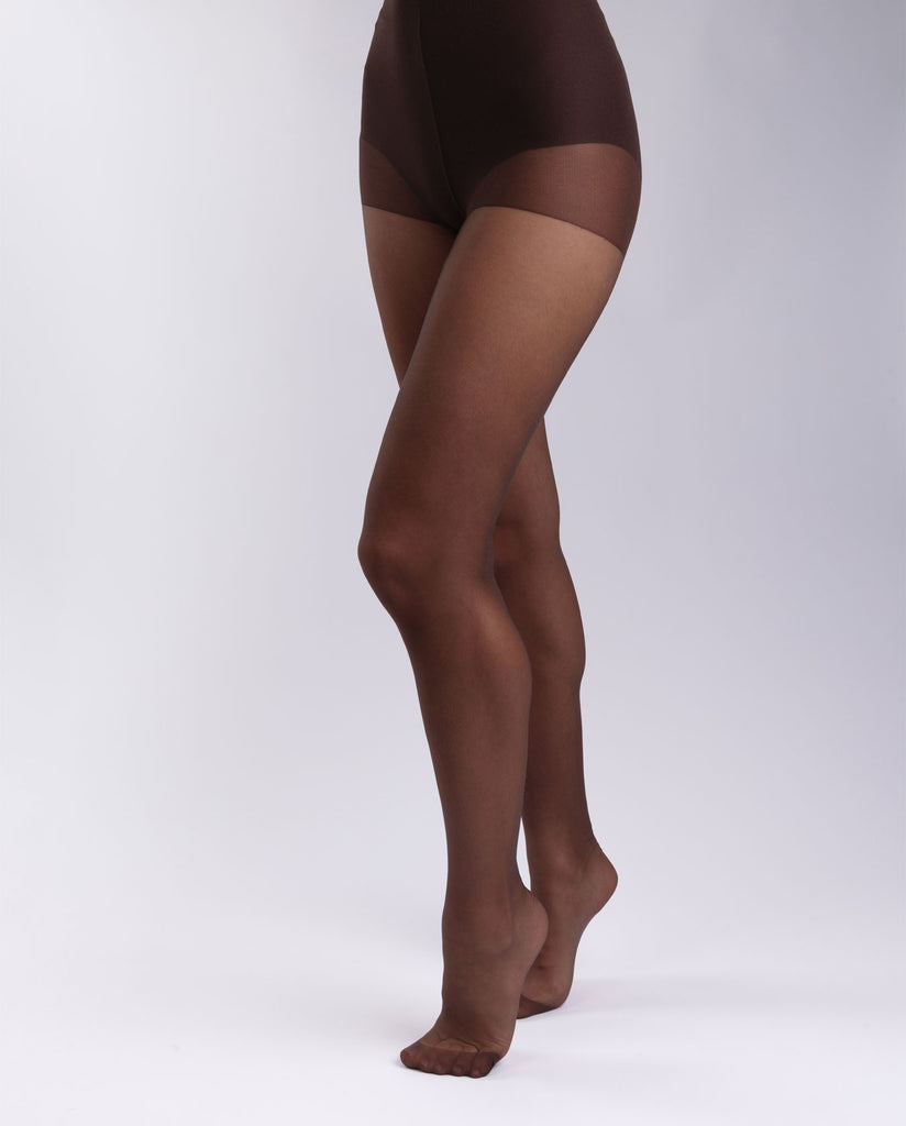 Collant voile 15D - Teinte café